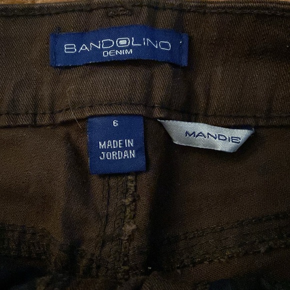 Bandolino Denim Brown Pants - Women’s - Picture 2 of 4